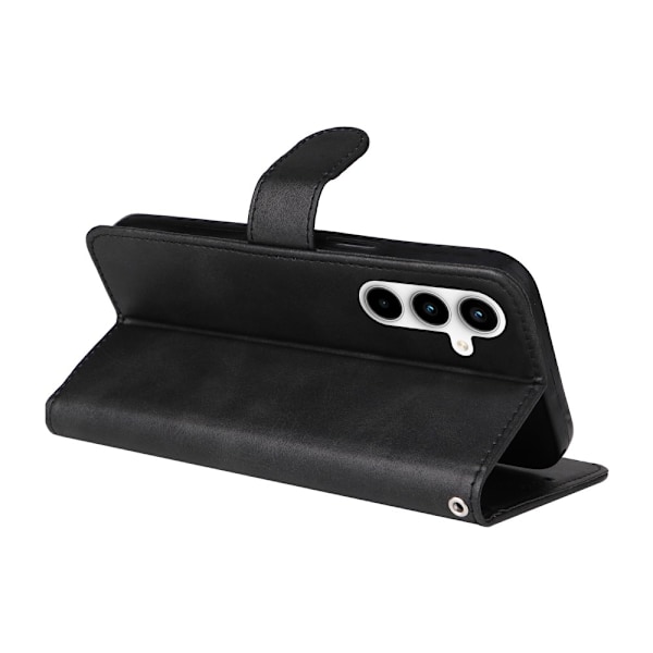 SKALO Samsung A35 5G PU-Læder Pung Etui - Flere farver Black Svart