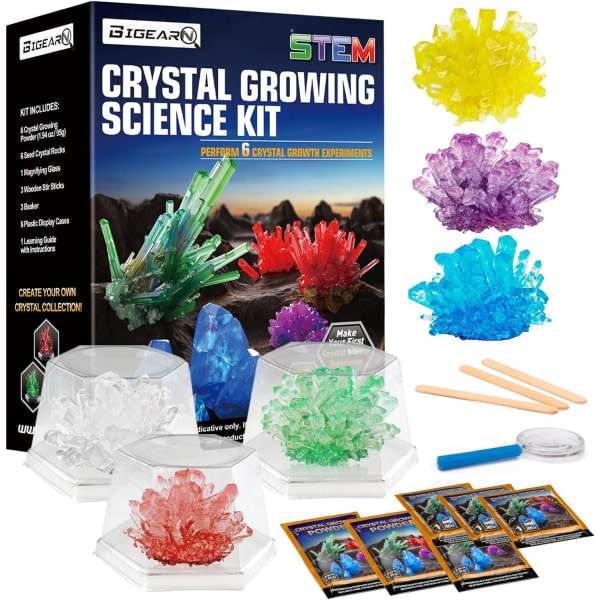 Kristallodling Experimentlåda STEM-leksak BIGEARN