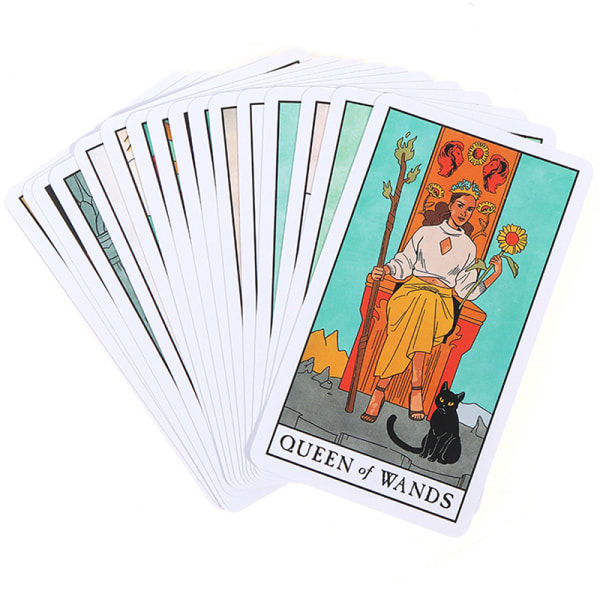 Moderni noita Tarot englanninkielinen ennustuspelikortti ennustus monivärinen onesize