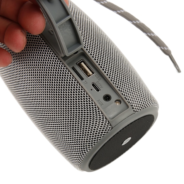 Trådlös Bluetooth-högtalare Kraftfullt Stereoljud Bärbar Subwoofer Bashögtalare för Hemmabruk Fest Spel