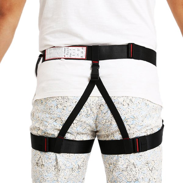 Klättringssele Utomhus Expand Half Body H Svart One Size