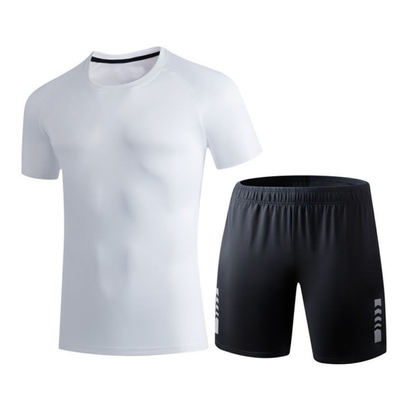 Athletic Shorts Skjorta Set för träning Basket fotboll zdq