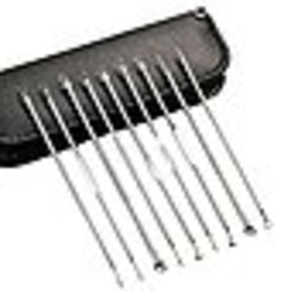9 stk. Blackhead Remover, Komedonpresser Sæt, Rustfrit Stål Pletfjerner Værktøj, Blackhead Remover