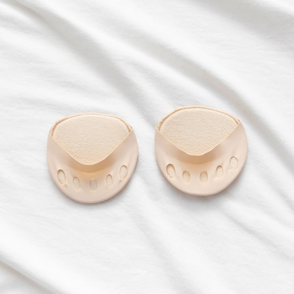 2 par mjuka framfotsdynor, unisex