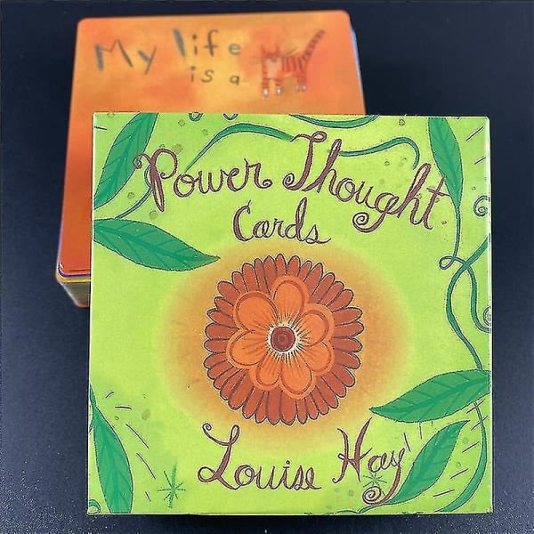 Power Thought Cards Tarot Deck Brädspel Underhållning Kreativt spådomsspelkort med fullständig engelsk pdf-guidebok för vuxna44st Ts08 null none