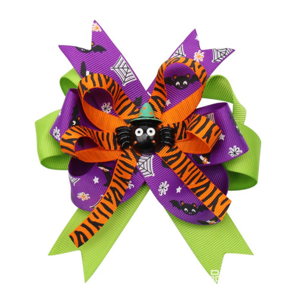 Halloween flerlags rosettband, roliga rekvisita, barnens rosetthår