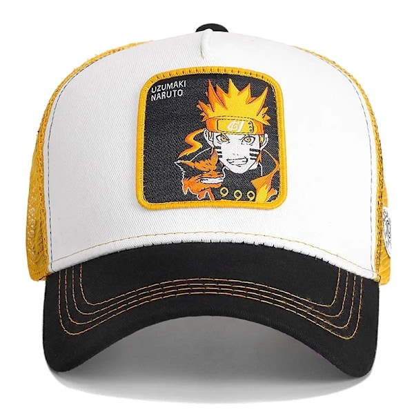 Uzumaki Naruto Broderad Hatt Pojkar Flickor Keps Sommar Solhatt Förälder-Barn Anime Utomhussport Keps Truckerkeps Gåvor 44