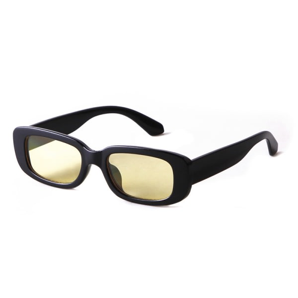 CDQ BUTABY rektangelsolglasögon för kvinnor Retro körglasögon