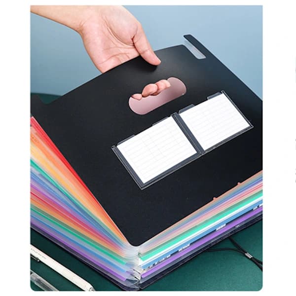 File Folder with Labels - Document Organizer S S S