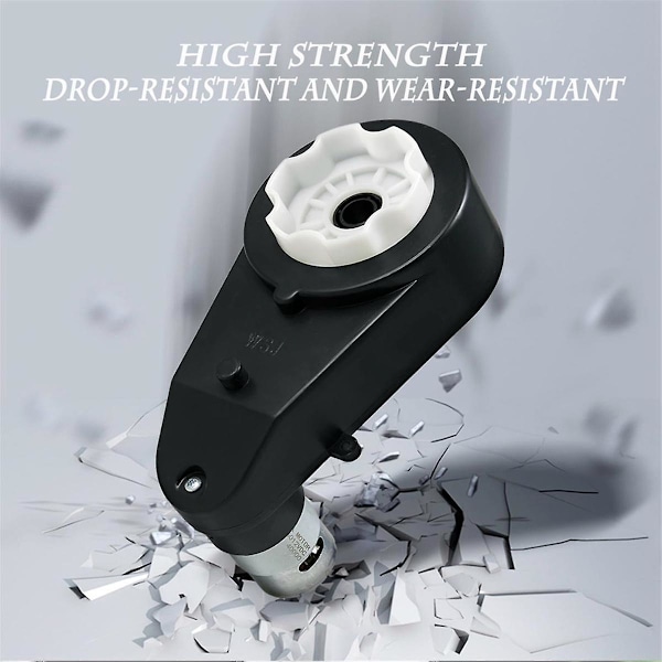 2 stk Børns Ride-On Bil Gearbox 550 12V Motor 40000RPM Elektrisk Motor med Gearbox Høj Hastighed RS550 DC Motor Match