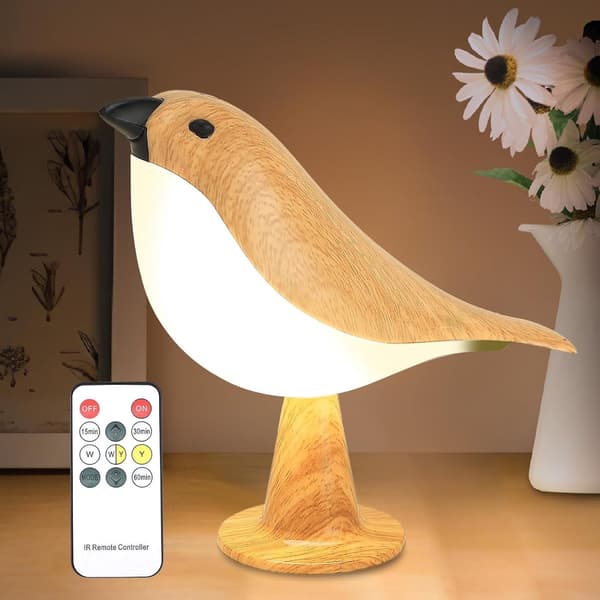 Bedside Lamp - Wireless Touch Screen Table Lamp with Timer - Dimmable 3 Colors 3000K - 6000K