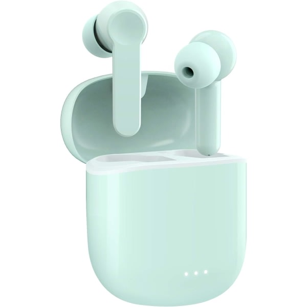 Trådlösa hörlurar, Bluetooth 5.0 hørelurar Hi-Fi stereohørlurar grønn