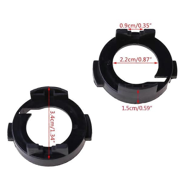 H7 LED-frontlysadapterholder Feste LED-lampebase for Kia Forte Koup_tfrf