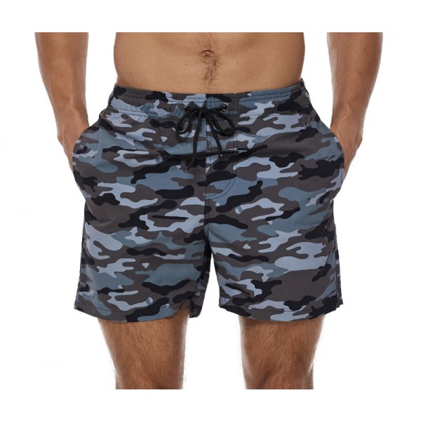 Wekity badbyxor for män, rasktorkande shorts med fickor (YK17) zdq