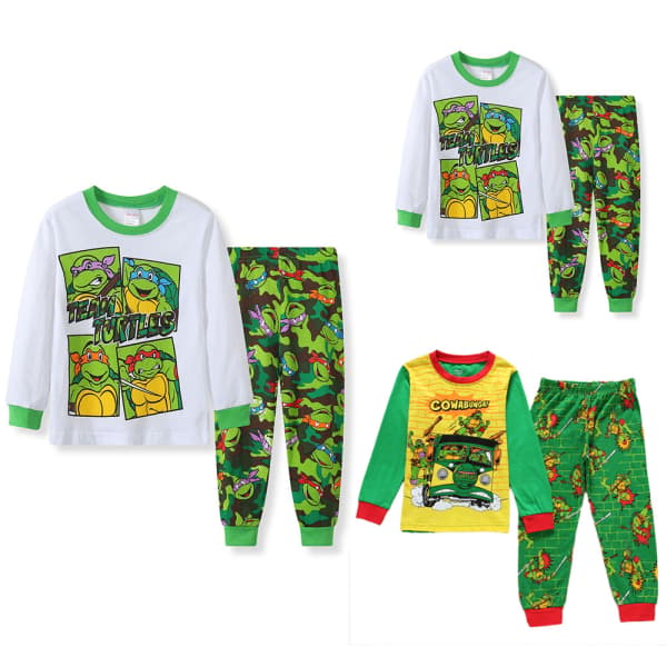 Teenage Mutant Ninja Turtles -yöasuasu setti lapsille, 110 cm