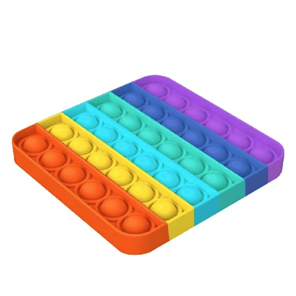 Pop It Fidget Leker Regnbue