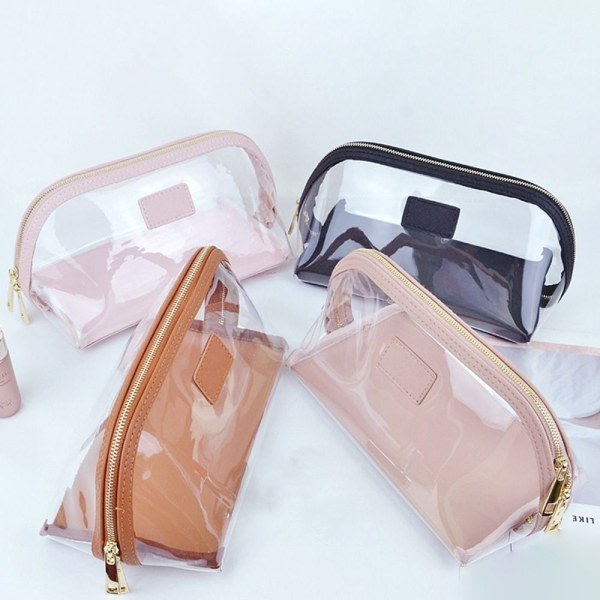 Sminktaske Jelly Bag BROWN L Brun L