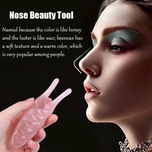 2 st Næseskraber Nose Up Beauty Tool-Næsereduktion Massager Ansiktsbehandling