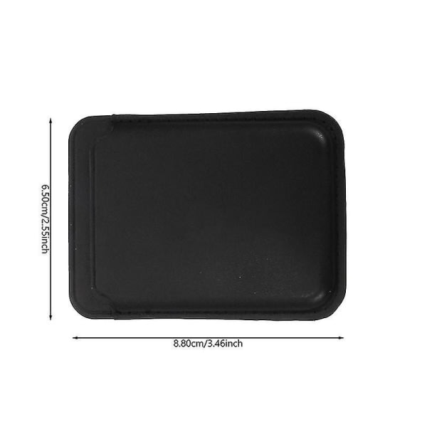 1st Smartphone Back Wallet Bag-c Black 8.8X6.5X0.3CM