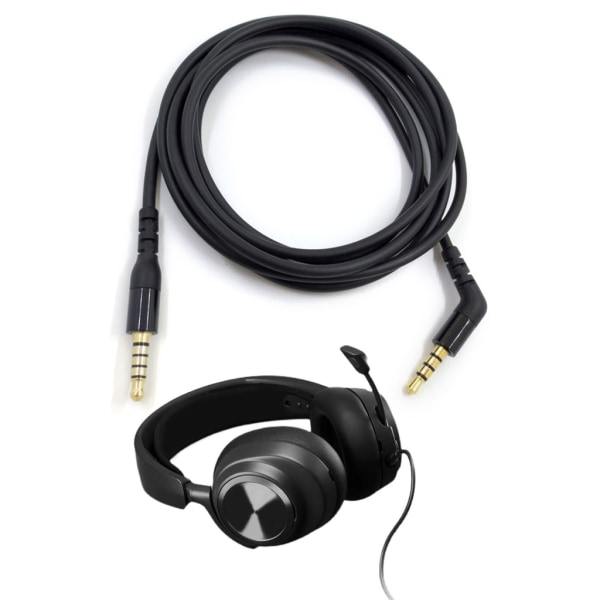 Ersättningskabel for SteelSeries Arctis Nova Pro hodetelefoner Aux Adapter Kabelkonverter Linjekabel 3,5 mm