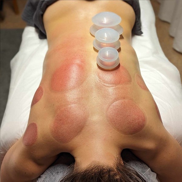 Koppningsset - Effektiv och avslappnande massage för hela kroppen White Vit