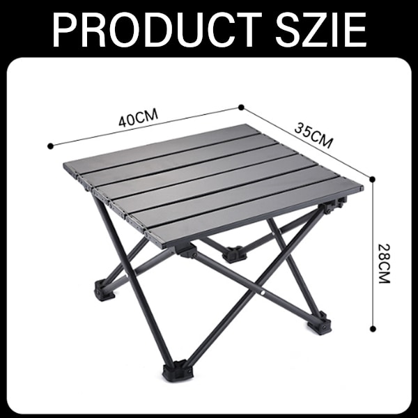 Versatile camping table for all your adventures, stable and durable with multi-size design for all occasions