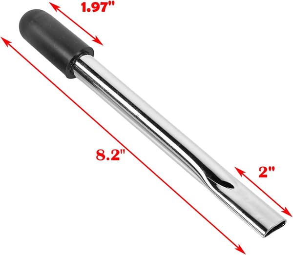 2-osaiset pyörätuolin jarrunpidennykset - 21 cm - Olemassa olevan jarrun pidennys - Yleismalli