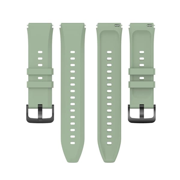 Silikone Armbånd Smartwatch (22 mm) Lysegrøn 20
