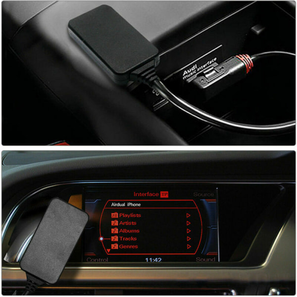 För Audi Volkswagen MMI Musikströmmande Bluetooth iPod Media Interface AMI-kabel