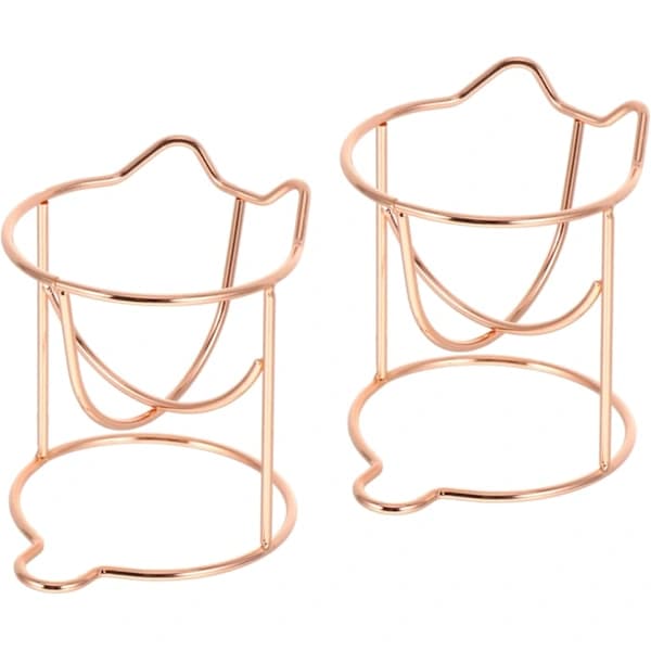 2 st Skönhetsäggställ Makeupförvaring Äggpuffbricka Sminksvamp_tfrf