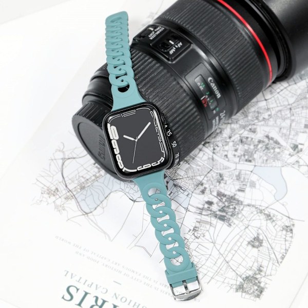 Mjukt klockarmband SVART FÖR 38/40/41MM FÖR svart black For 38/40/41mm-For 38/40/41mm