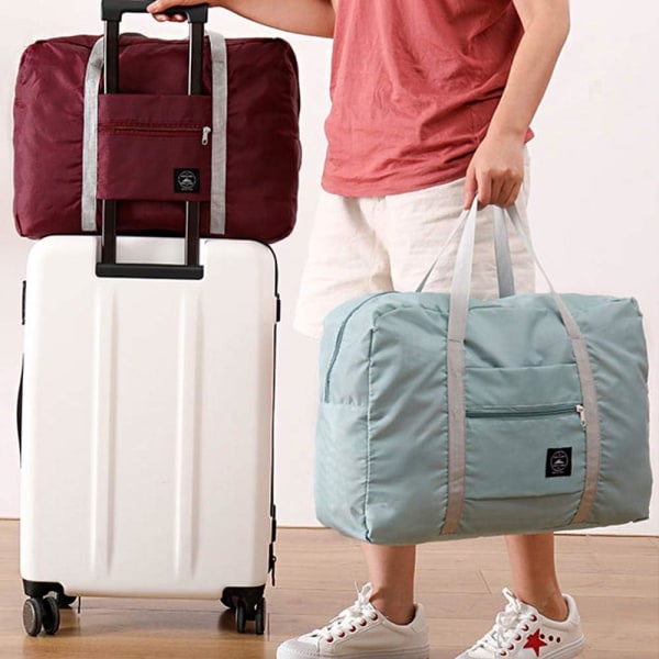 CDQ Vikbara resväskor, vanntäta, letta handbagageväskor, passande 4-pack, 18,9" x 12,6" x 6,3
