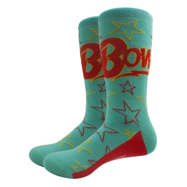 David Bowie Unisex Vuxen Stars Ankelstrumpor 7 UK-11 UK Grön/Röd Green/Red 7 UK-11 UK zdq