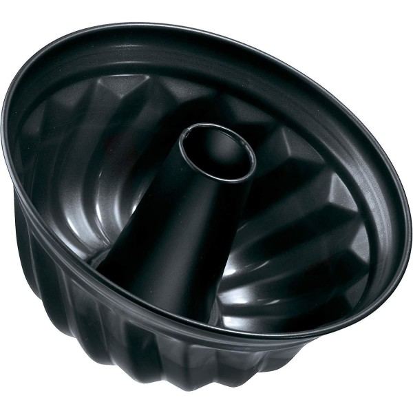 Form 24 cm, rustfrit stål, metallisk sort, 24x 24 x 6,5
