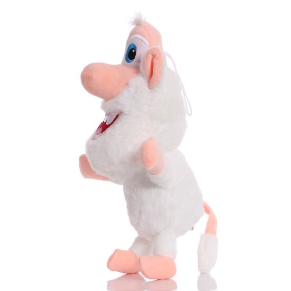 2023 Booba Buba Pehmolelu 20/30/ Sarjakuvalelut Valkoinen Pig Cooper täytetty nukke lapsille Lahja 38cm