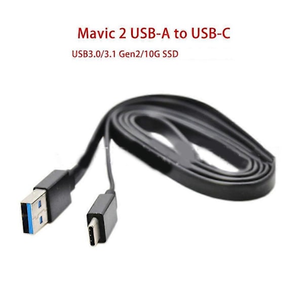 Kraftigt Type-C Datakabel til DJI Droner til DJI Mavic 2 Pro Zoom_TF