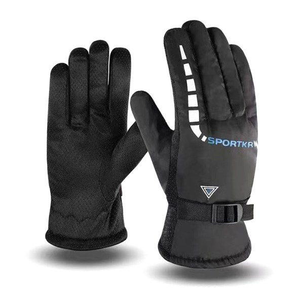 Vinterhandsker Touch Cold Waterproof Motorcykel Cykel Handsker Ud Red ONESIZE