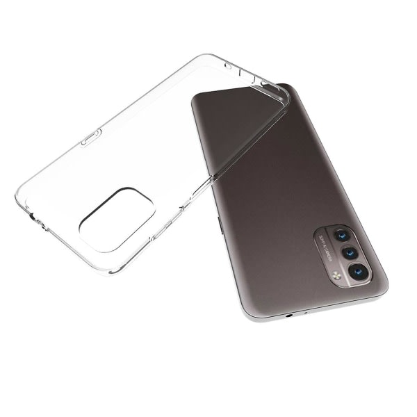Vattentät Texture Tpu phone case för Nokia G21 Transparent ingen