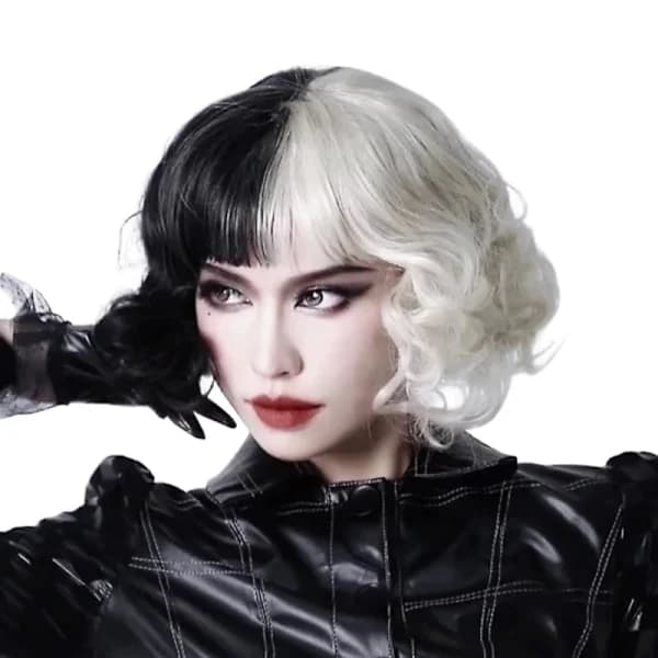Cruella De Vil Cosplay Paryk