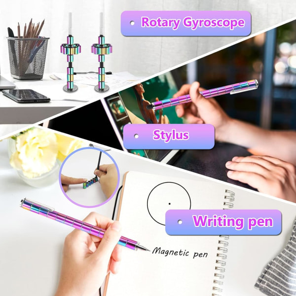 Fidget Pen - Present för tonårsflickor - Magnetisk penna - Magnetpenna för vuxna, barn och tonåringar - Bästa presenten för 10-15 år