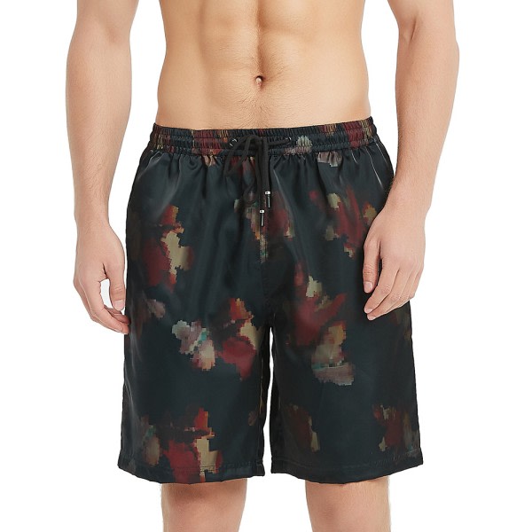 Roliga badbyxor för män Quick Dry Beachwear Sport Löpning Swim Board Shorts-DK014 zdq