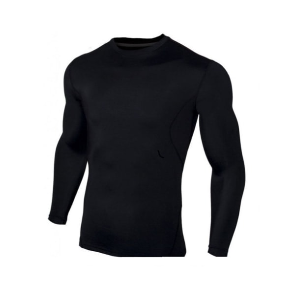 Carta Sport Herre Langærmet Base Layer Top L Sort Black L zdq