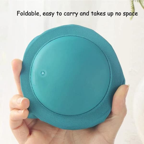Inflatable Travel Pillow/Neck Support - Cervical Support - Foldable - Relieves Neck Pain - For Flights, Car, Train - One Size