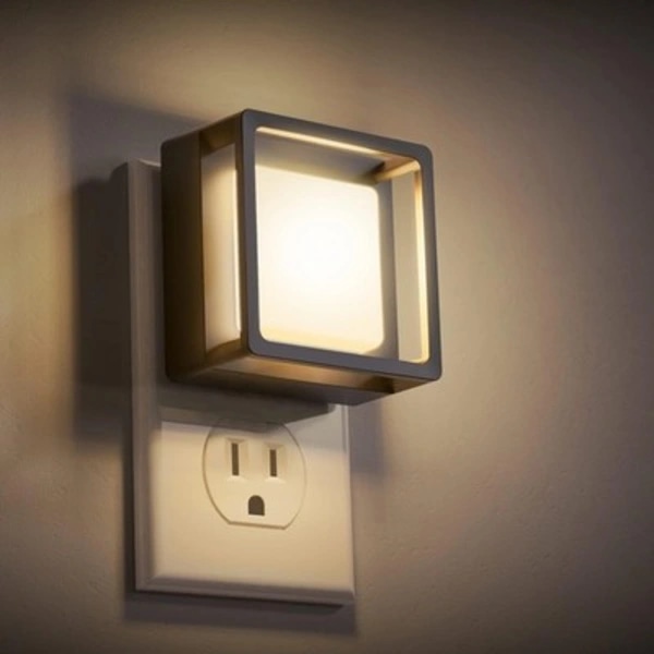 DORESshop LED Night Light, Lamps Plug 2-pack, Soft White