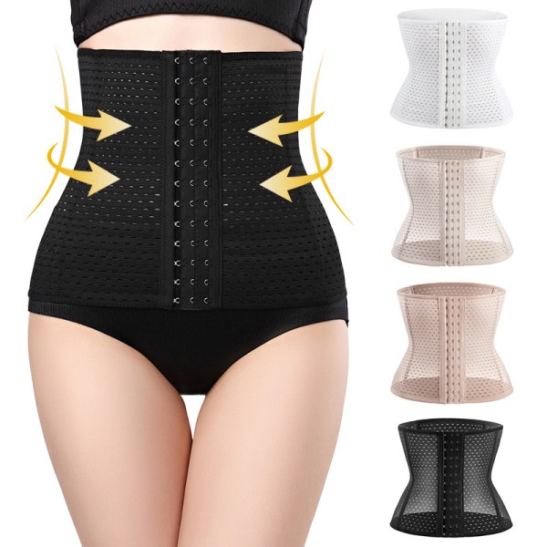 Bukvyö Body Shaping Hollow Andningsbar sportbälte 4XL 4XL