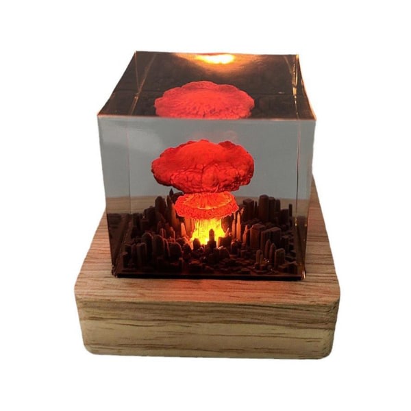 DAMLUX Mushroom Cloud Nuclear Explosion Lamp, 2024 Nuclear Explos