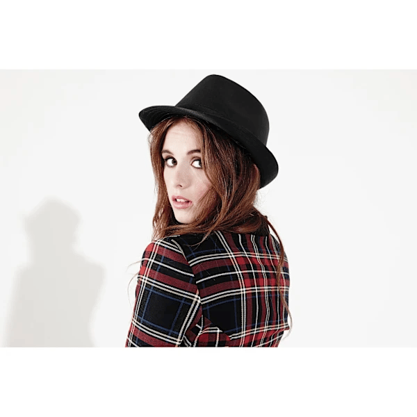 Beechfield Unisex Fedora -hattu Svart Black Black L/XL