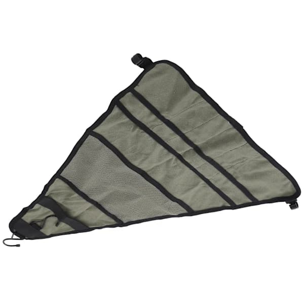 Foldable Adjustable Cutlery Storage Bag with Multiple Pockets for Backpacking BBQ Camping Hiking
