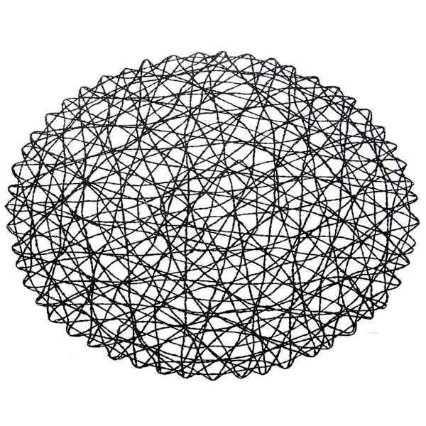 Pyöreä Musta Keittiötabletti Tärkkelyspaperista - 35 cm 1000