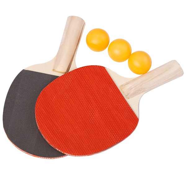 2 Player Ping Pong Paddle Set, Rackets & 3 Balls, Table Tennis